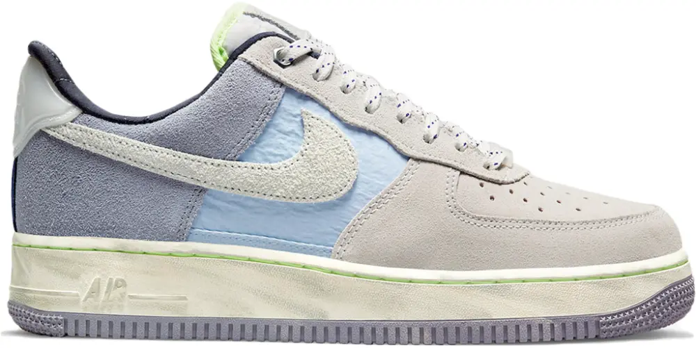Giày Nike WMNS Air Force 1 Low 07 LX Greystone Light Blue DO2339-114
