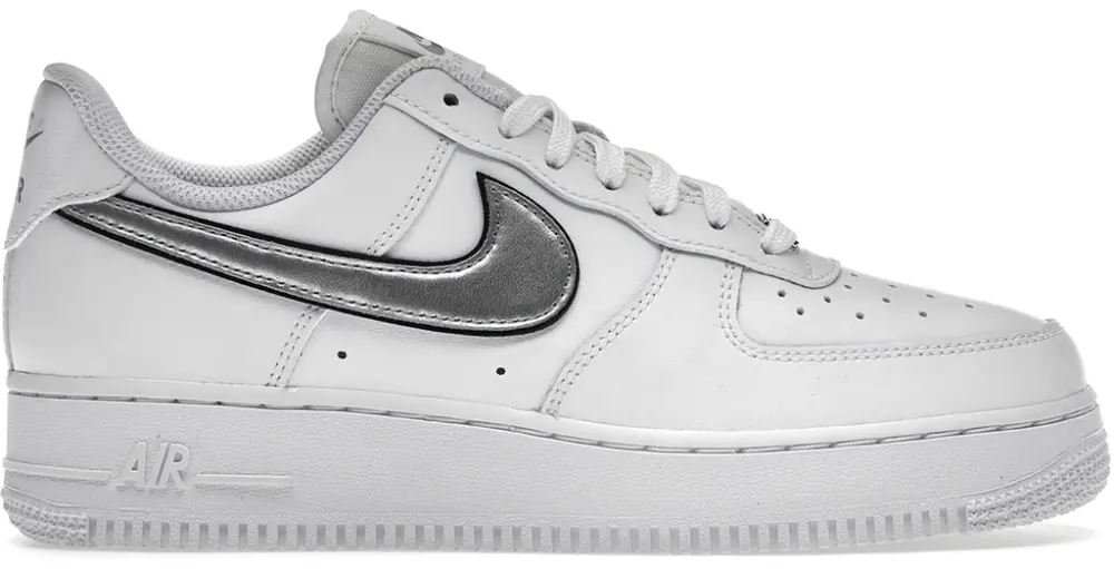 Giày Nike Wmns Air Force 1 '07 Essential 'White Metallic Silver' DD1523-100