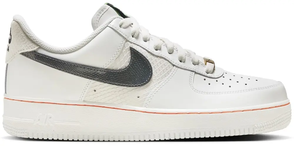 Giày Nike Air Force 1 Low Snakeskin 'White Gray' FN8892-191