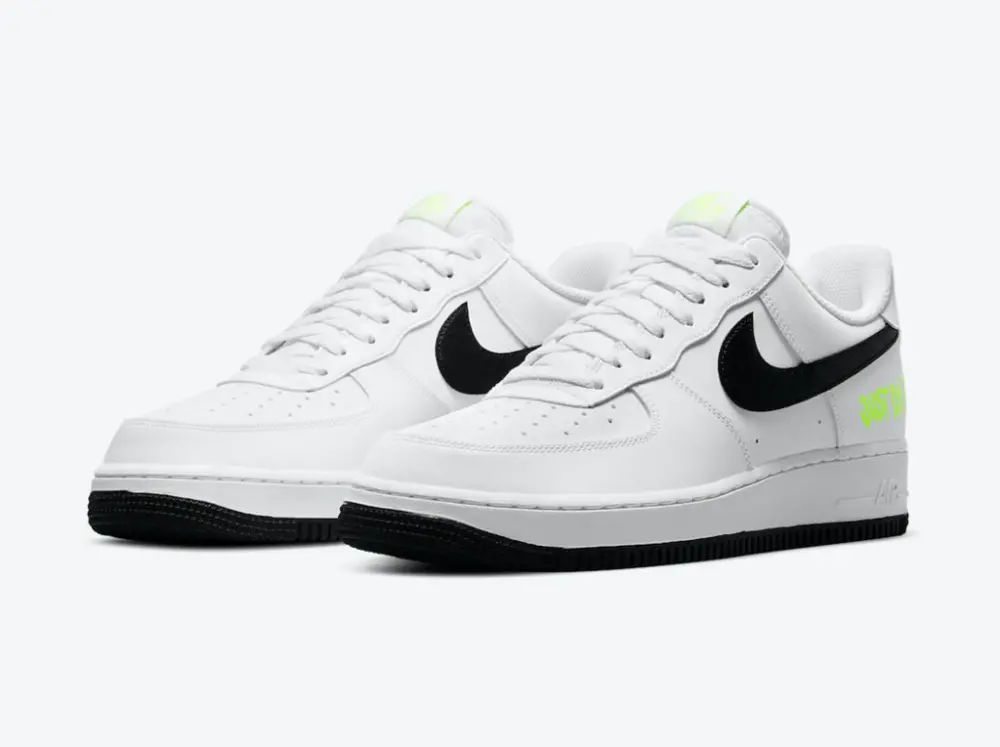 Giày Nike Air Force 1 Low 'Just Do It White Volt' DJ6878-100 - Ảnh 4