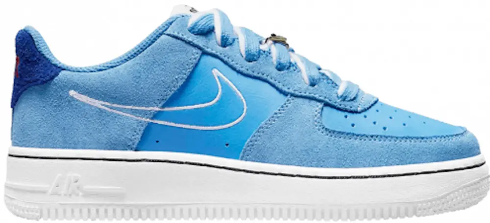 Giày Nike Air Force 1 LV8 S50 GS 'University Blue' DB1561-400