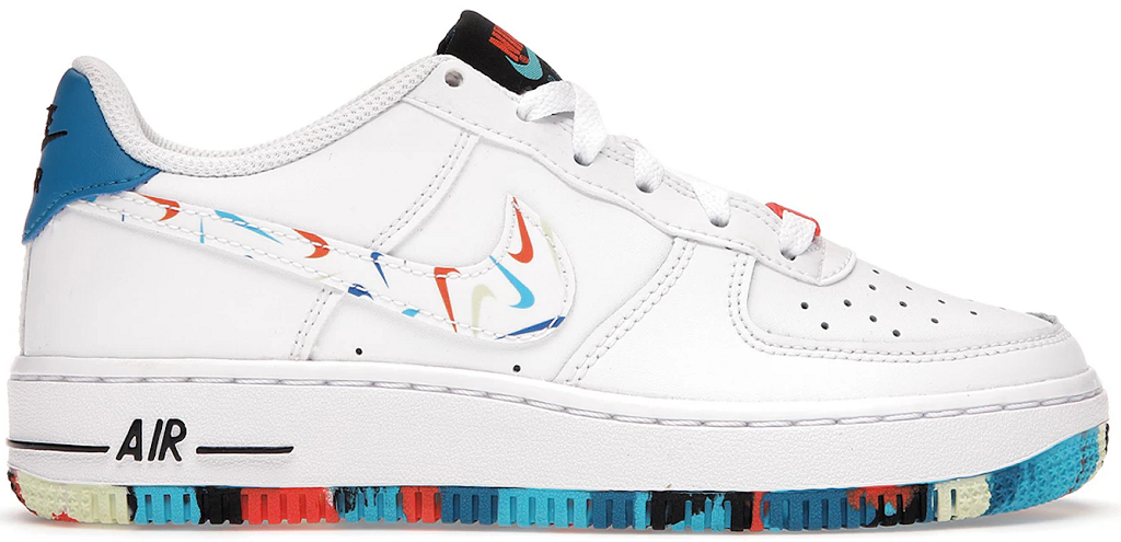 Giày Nike Air Force 1 LV8 GS 'Swoosh Pack' DM7597-100