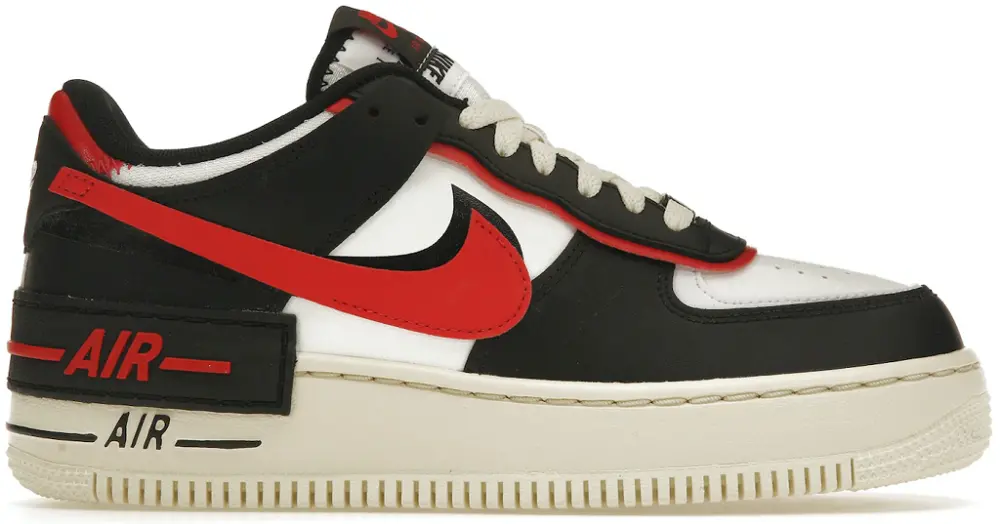Giày Nike Air Force 1 Low Shadow 'White Red Black’ DR7883-102