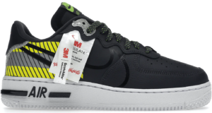 Giày Nike 3M x Air Force 1 React LX 'Anthracite Volt' CT3316-003