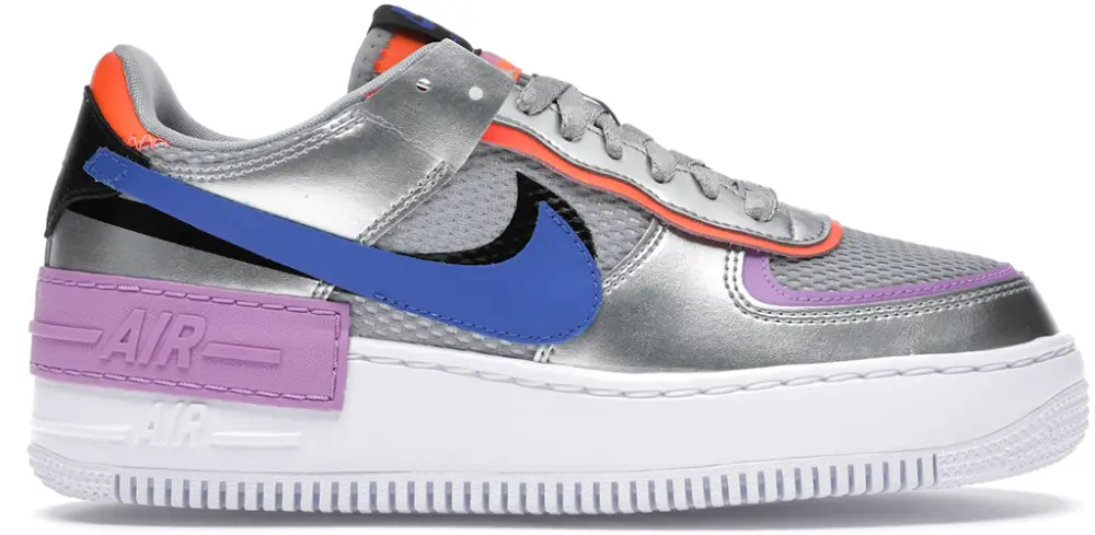 Giày Nike Wmns Air Force 1 Shadow 'Metallic Silver' CW6030-001