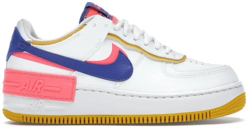 Giày Nike Wmns Air Force 1 Shadow 'White Crimson Blue' CI0919-105