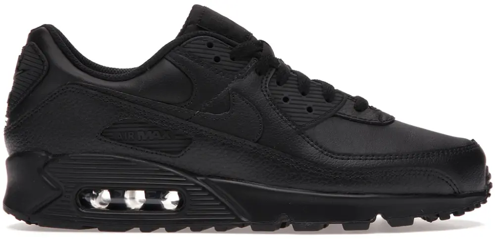Giày Nike Max 90 Leather Triple Black CZ5594-001