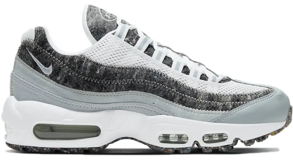 Giày Nike Air Max 95 Wmns 'Crater SE White Black' CV8830-100