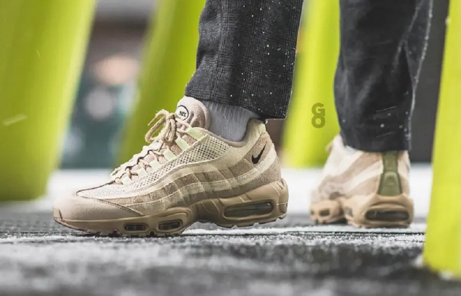 Giày Nike Air Max 95 'Premium Grain' DH4102-200 - Ảnh 3