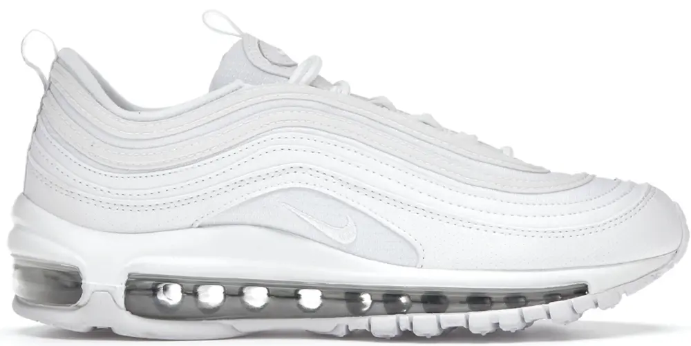 Giày Nike Air Max 97 GS 'White Metallic Silver' 921522-104