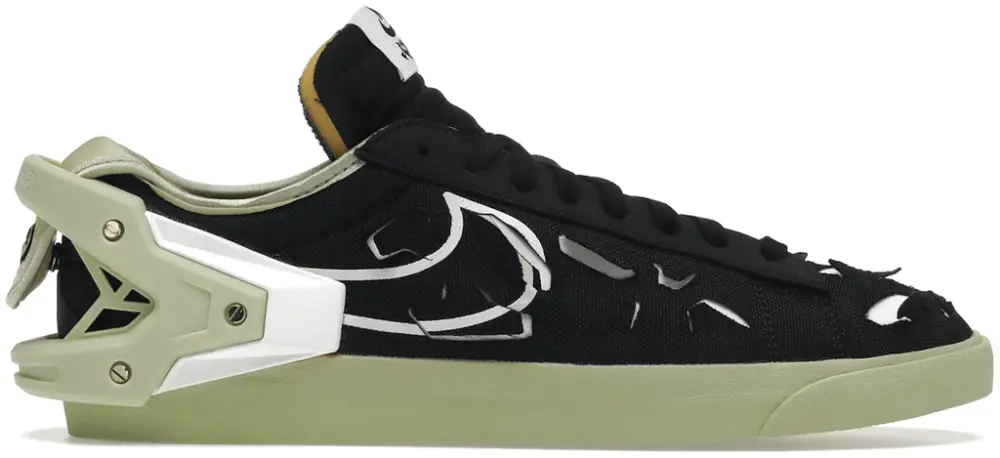 Giày Nike Acronym x Blazer Low 'Black Olive Aura' DO9373-001
