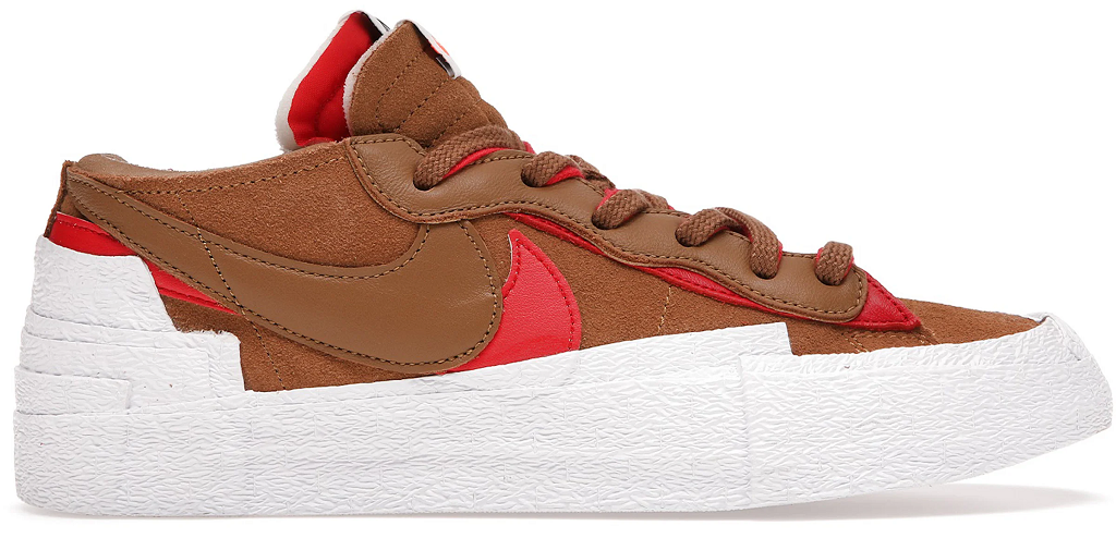 Giày Nike sacai x Blazer Low 'British Tan' DD1877-200