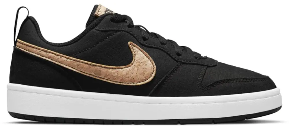 Giày Nike Court Borough Low 2 Canvas GS 'Black Cork' DC7949-001