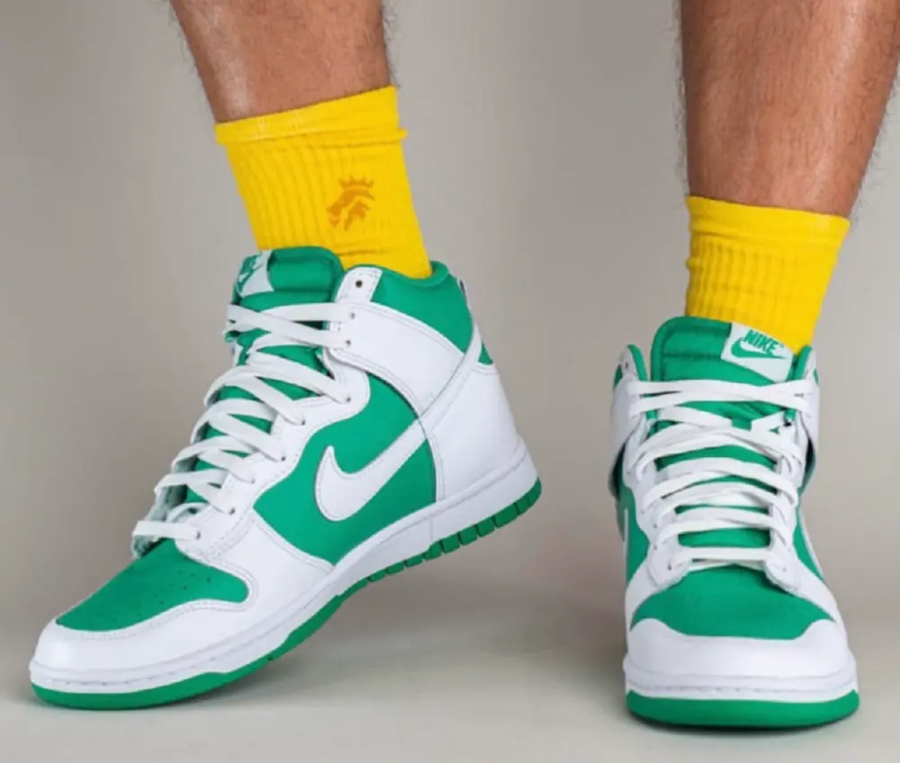 Alternative view of Giày Nike Dunk High Stadium 'Green White' DV0829-300