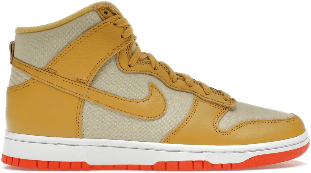 Giày Nike Dunk High 'Gold Canvas' DV7215-700