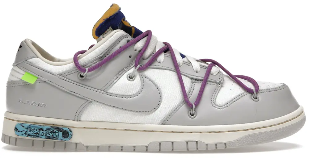 Giày Nike Off-White x Dunk Low 'Lot 48 of 50' DM1602-107