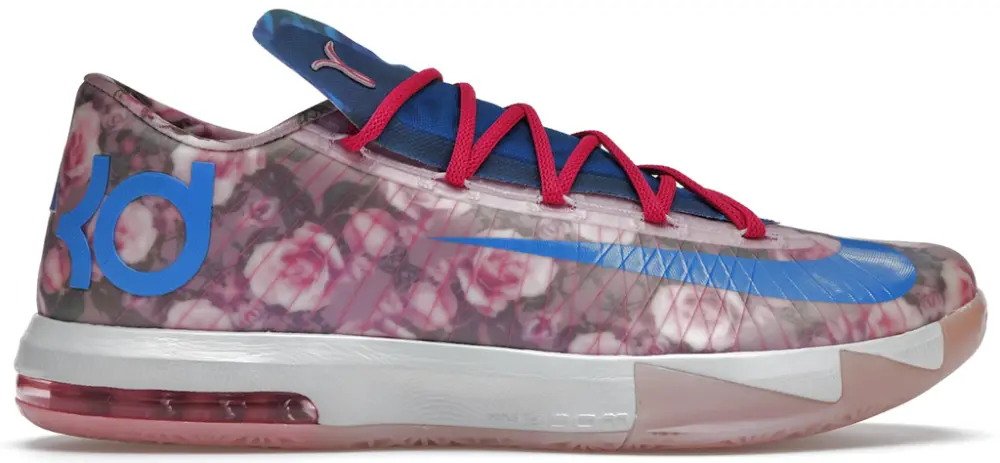 Giày Nike KD 6 Supreme 'Aunt Pearl' 618216-600