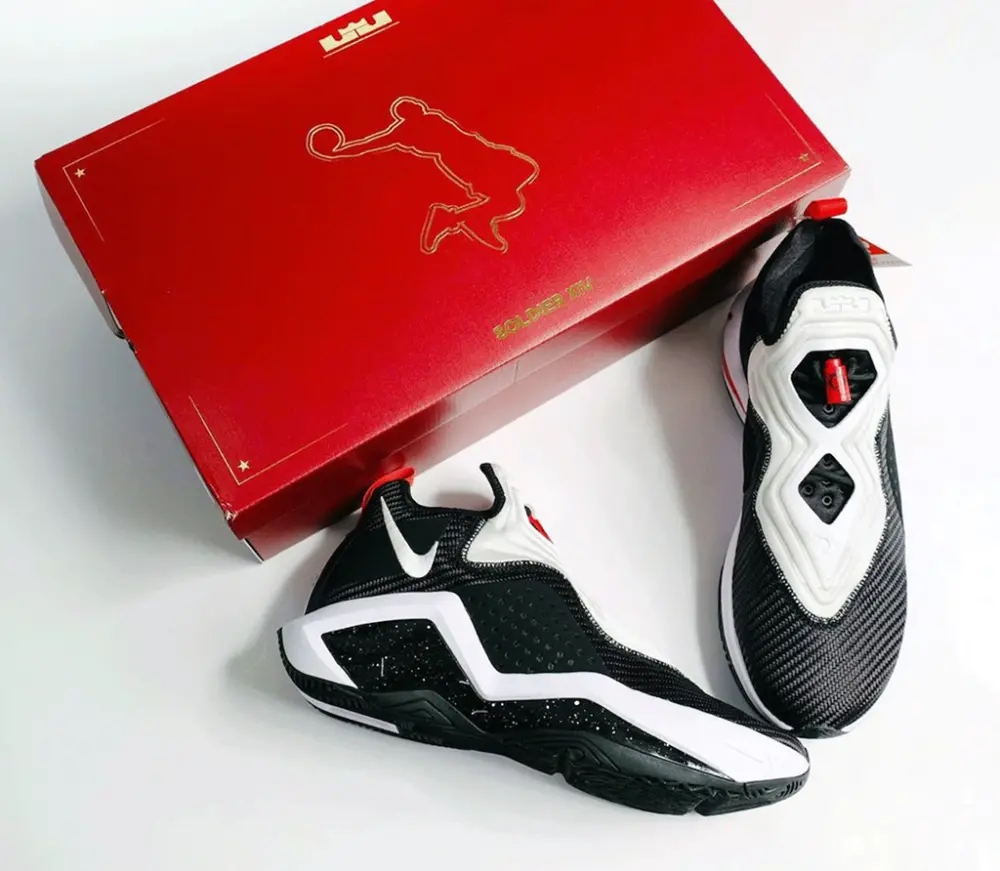 Giày Nike LeBron Soldier 14 EP 'Bred' CK6047-002 - Ảnh 7