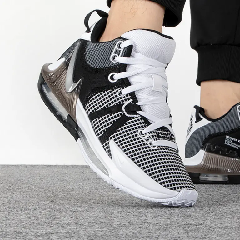 Giày Nike LeBron Witness 7 EP 'White Black' DM1122-100 - Ảnh 3