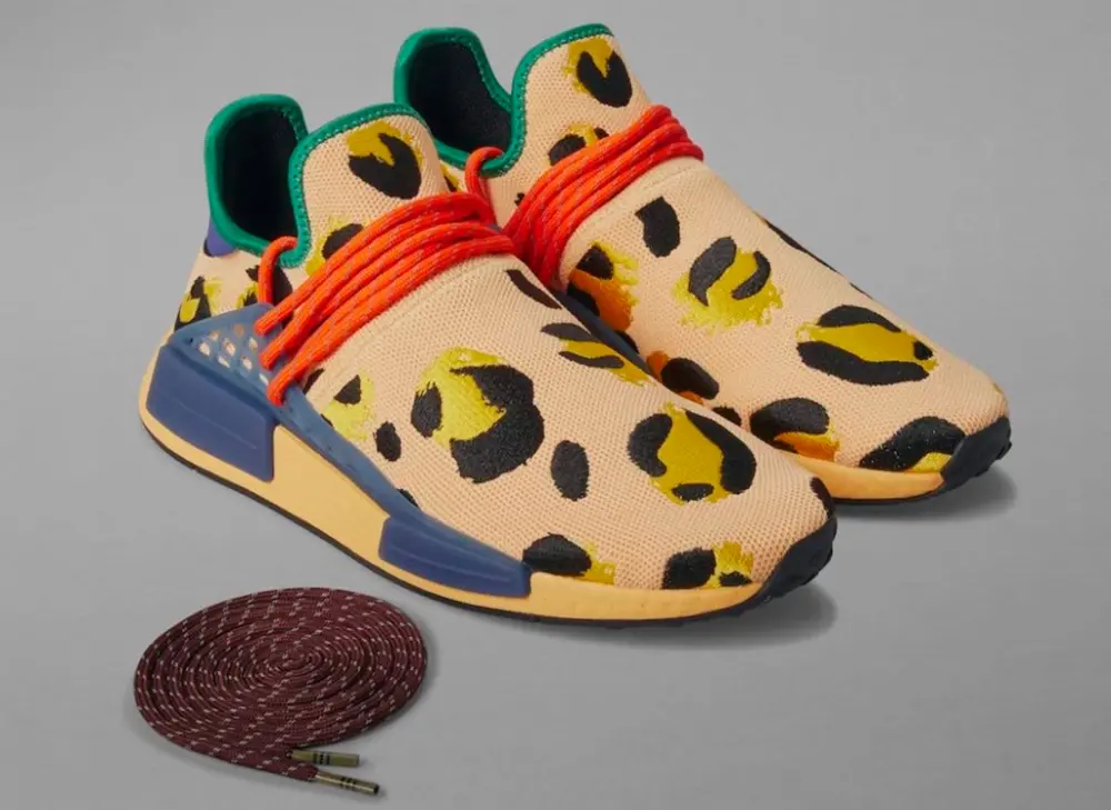 Giày Adidas NMD Human Race x Pharrell 'Animal Pulse Amber' HP3221 - Ảnh 6