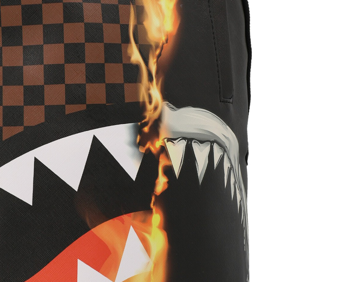 Balo Sprayground Burnt Sharks In Paris 'Multicolor' B3460NSZ - Ảnh 3