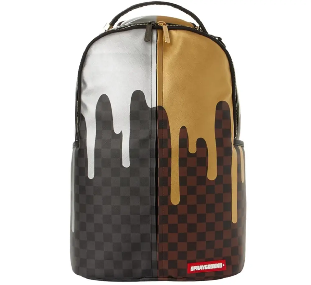 Balo Sprayground Contrasting Gilt 'Black Brown' W0635804