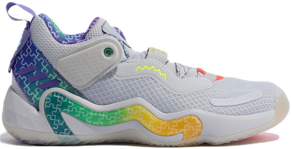 Giày Adidas D.O.N. Issue #3 'Grey Rainbow' GW3645
