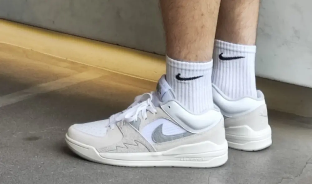 Giày Nike Air Jordan Stadium 90 'White Grey' DX4397-100 - Ảnh 5