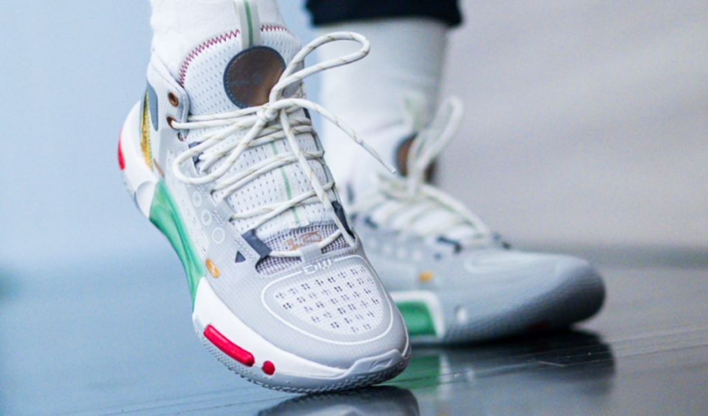 Giày Lining Wade Shadow 4 Jade 'White Green' ABPS057-5 - Ảnh 3