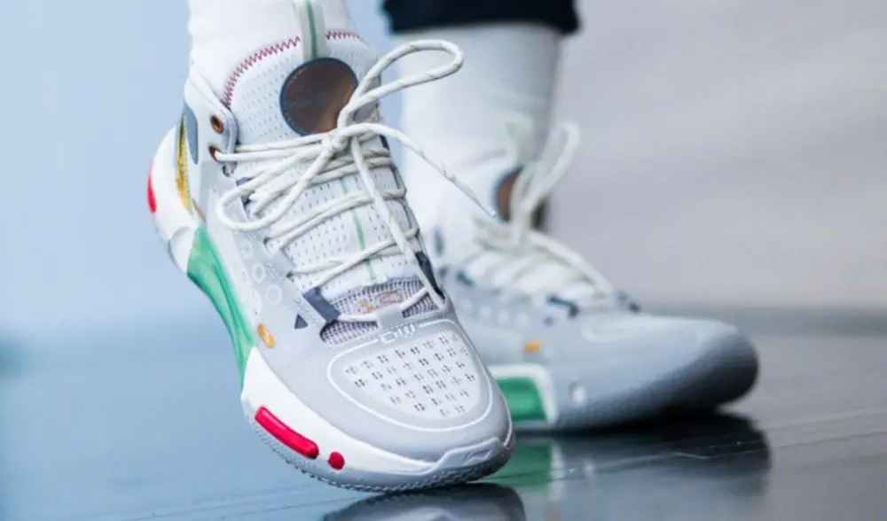 Giày Lining Wade Shadow 4 Jade 'White Green' ABPS057-5 - Ảnh 3
