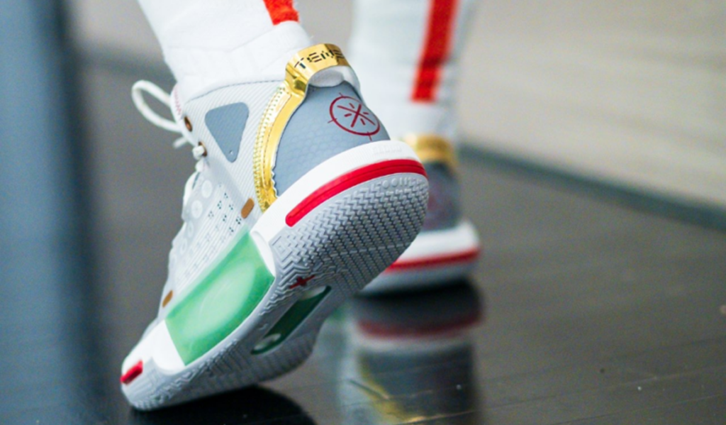 Giày Lining Wade Shadow 4 Jade 'White Green' ABPS057-5 - Ảnh 4