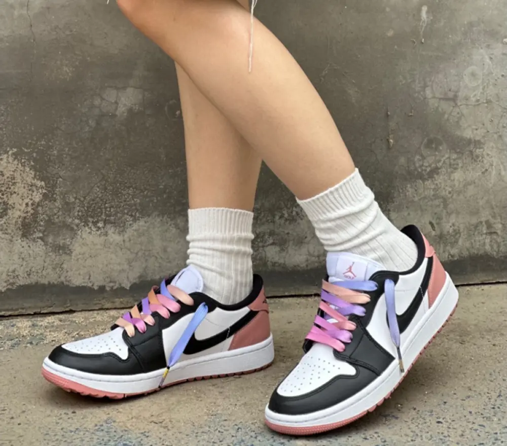 Alternative view of Giày Nike Air Jordan 1 Retro Low Golf 'Rust Pink' DD9315-106