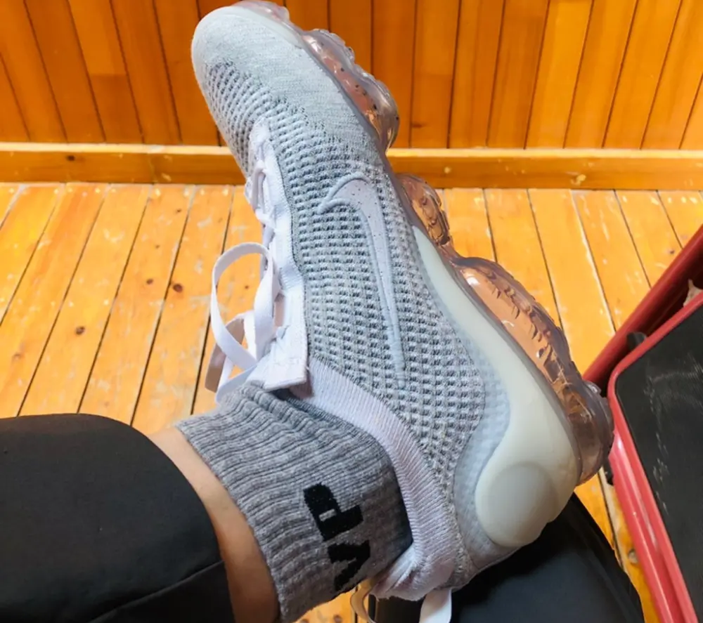 Alternative view of Giày Nike Air Vapormax Flyknit 2021 Pure Platinum DC4112-100
