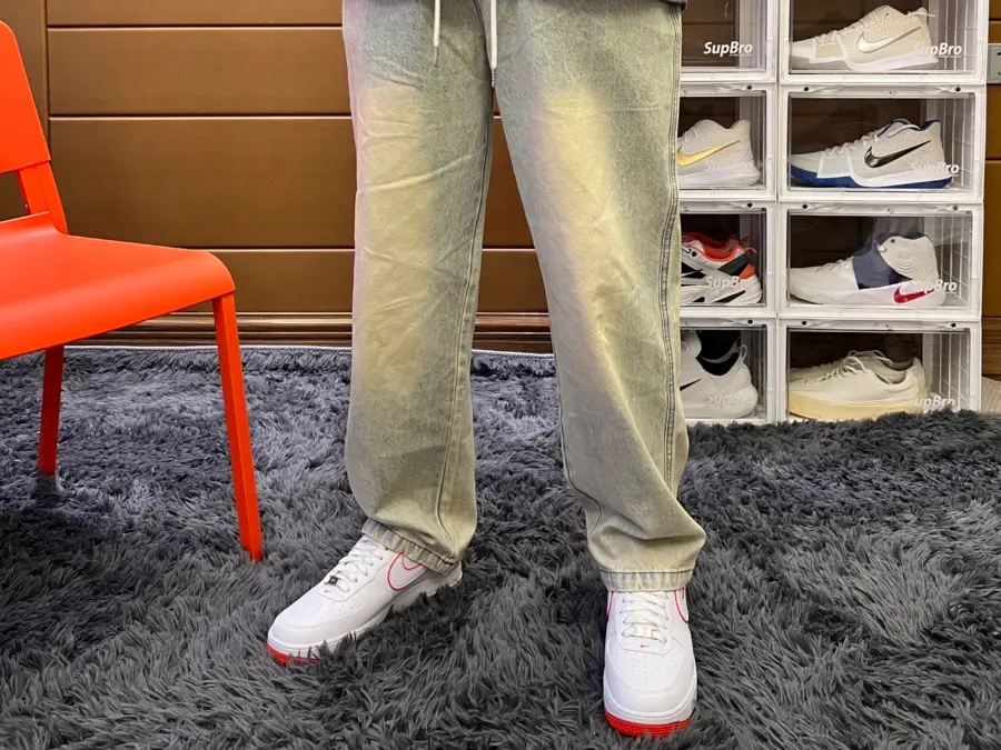 Giày Nike Air Force 1 Low 'White Orange' DV0788-102 - Ảnh 4