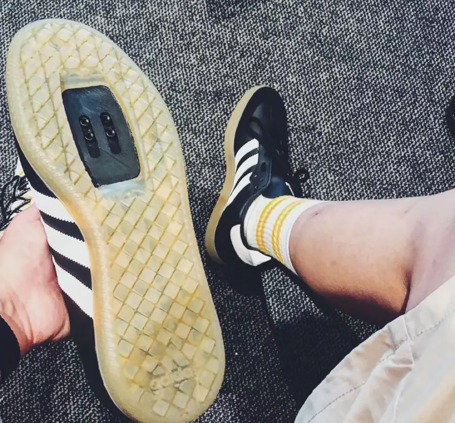 Giày Adidas Velosamba Vegan 'Black Gum' GY5597 - Ảnh 3