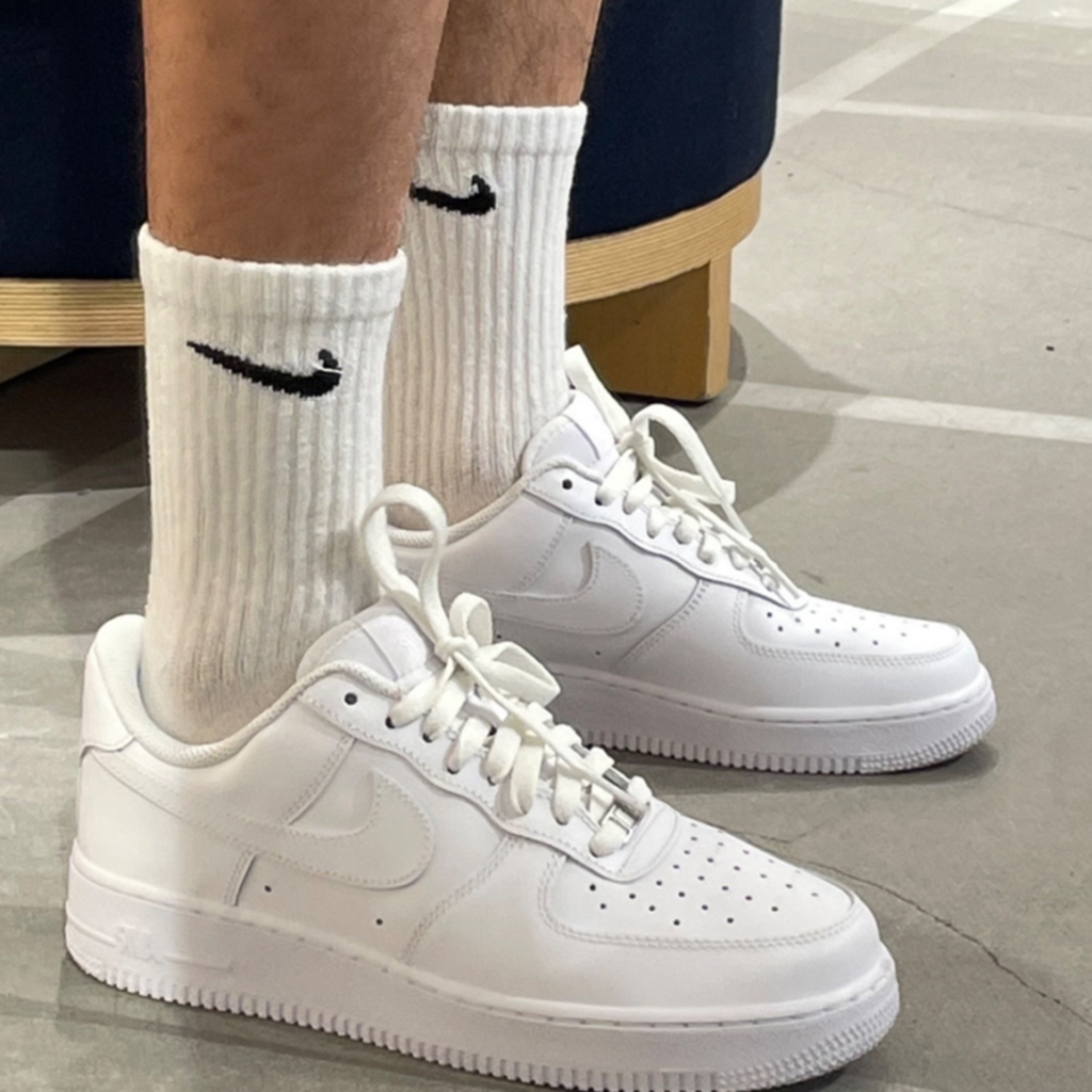 Giày Nike Air Force 1 All White DD8959-100 - Ảnh 3