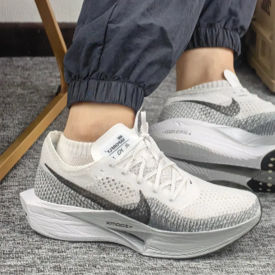 Giày Nike Spring Zoomx Vaporfly Athletic 'White Silver' DV4129-100 - Ảnh 4