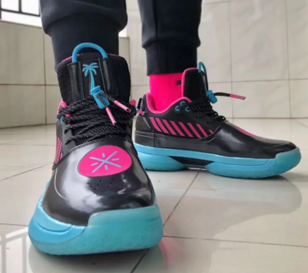 Alternative view of Giày Lining Way of Wade 7 'Black Vice' ABAN079 24