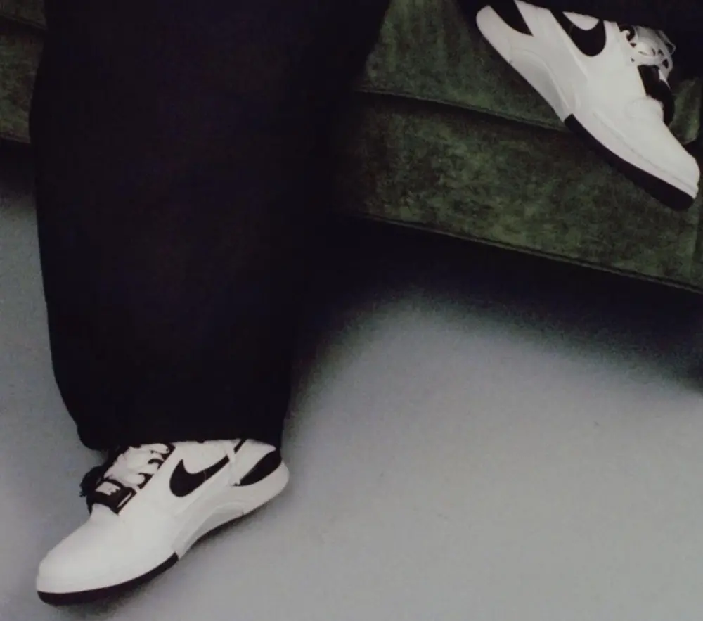 Alternative view of Giày Nike Air Alpha Force 88 x Billie Eilish 'White Black' DZ6763-102