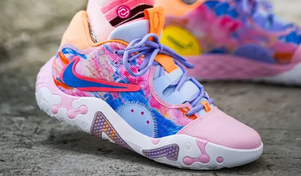 Giày Nike PG 6 EP 'Painted Swoosh' DO9823-100 - Ảnh 3