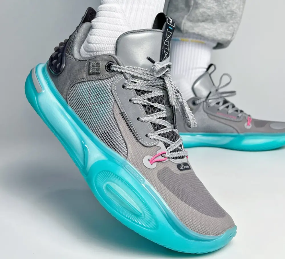 Alternative view of Giày Li-Ning Wade All City 11 'Grey Teal' ABAT005-5