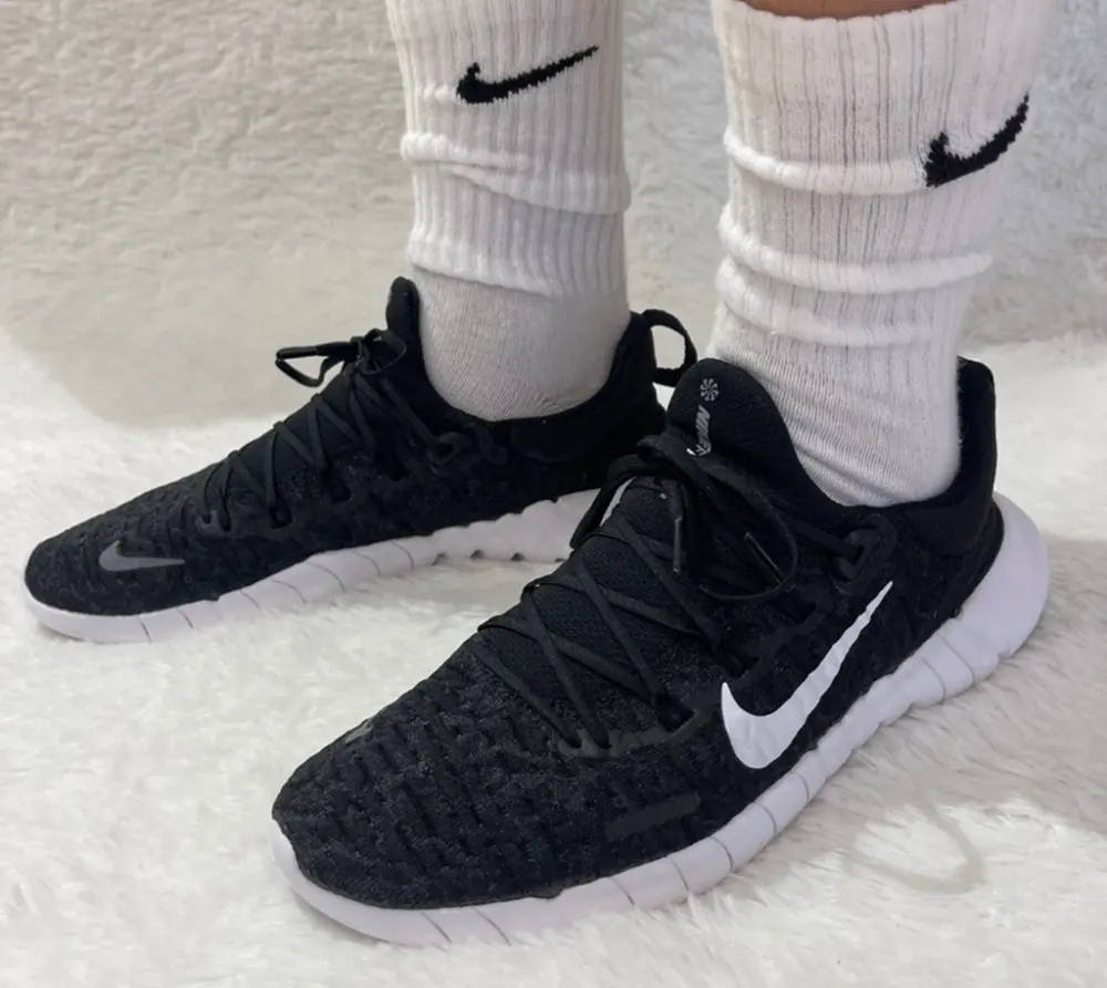 Giày Nike Free RN 5.0 Next Nature 'Black White' CZ1884-001 - Ảnh 3