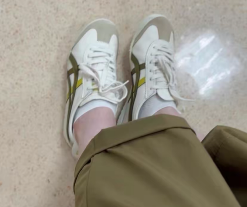 Giày Onitsuka Tiger Mexico 66 'Yellow Green' 1183A201-124 - Ảnh 5