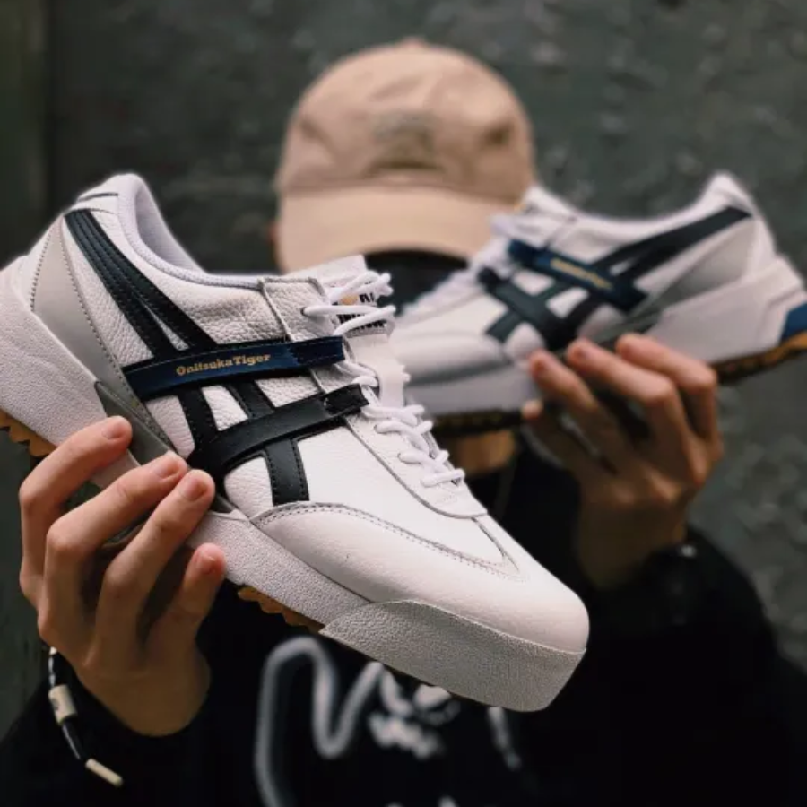 Giày Onitsuka Tiger Unisex Delegation Ex 'White Black' 1183A559-104 - Ảnh 7