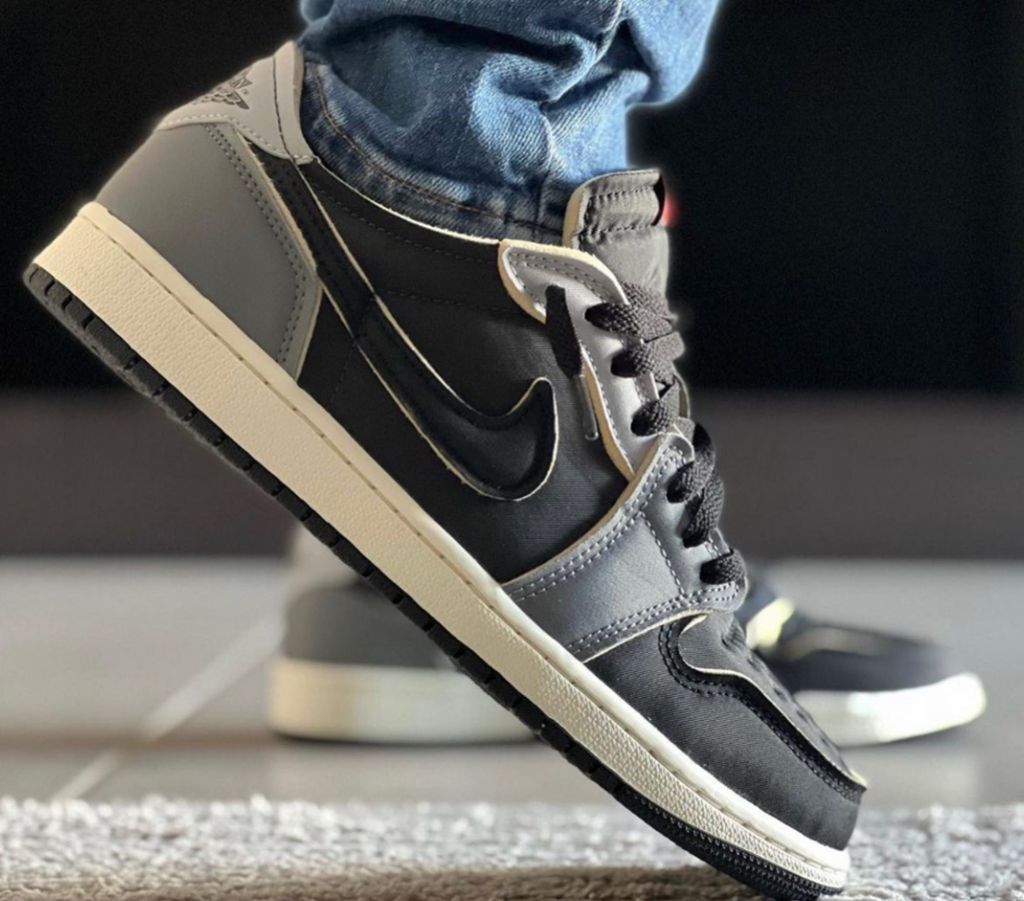 Giày Nike Jordan 1 Low OG EX 'Black Smoke Grey' DV0982-006 - Ảnh 4