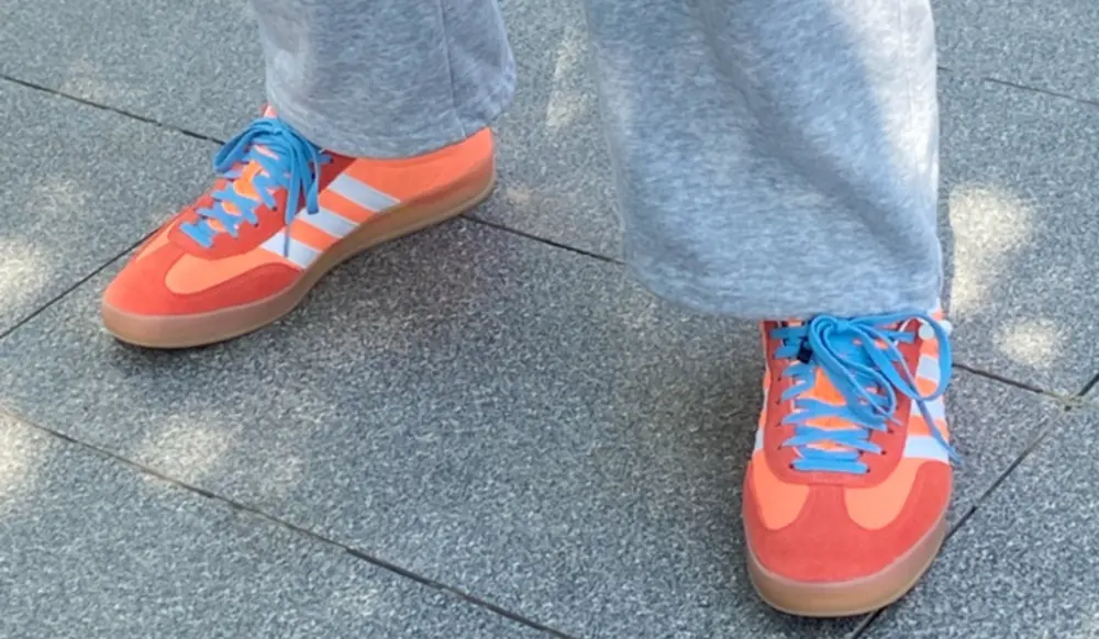 Giày Adidas Gazelle Indoor 'Beam Orange Gum' HQ9016 - Ảnh 3