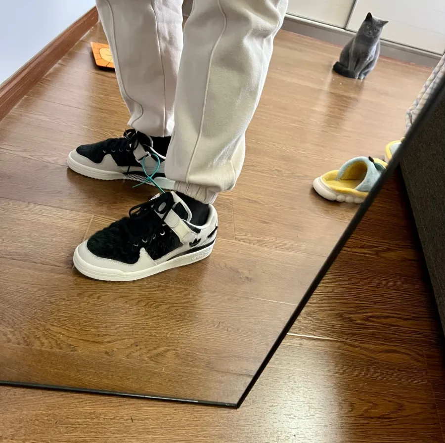 Giày Adidas Forum 84 Low 'Black And White' HQ8507 - Ảnh 6