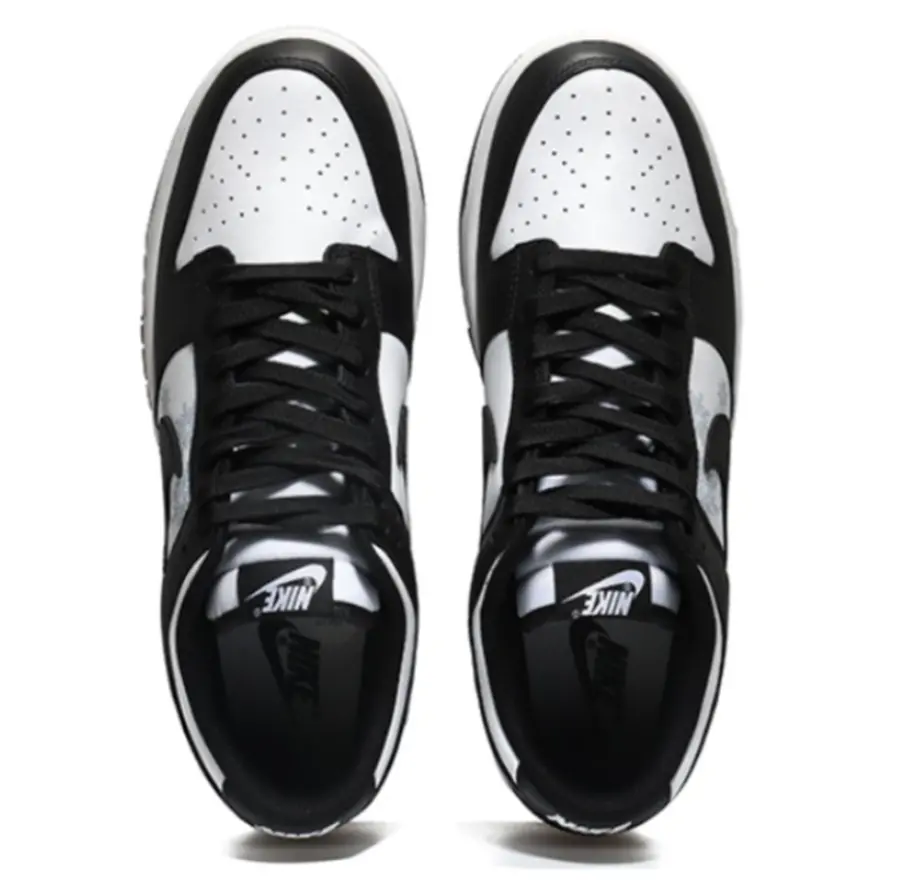 Giày Nike Dunk Low 'Black White' DD1391-100 - Ảnh 3