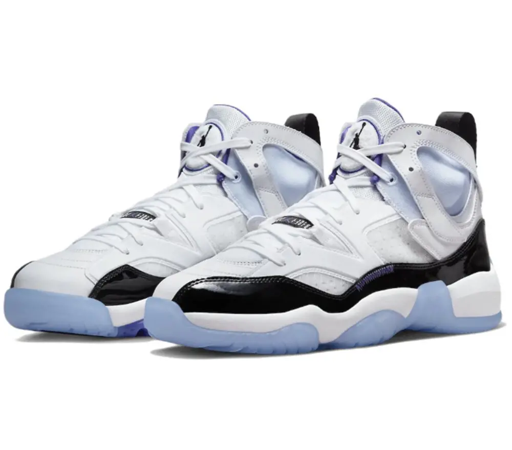 Alternative view of Giày Nike Jordan Jumpman Two Trey ‘White Black’ DO1925-100