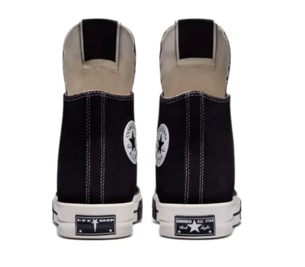 Giày Converse Rick Owens Chuck 70 'Black' 172344C - Ảnh 3